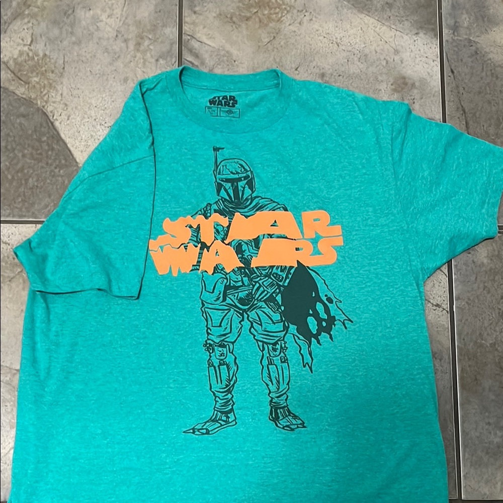 Star Wars Graphic Men's T-Shirt - Teal